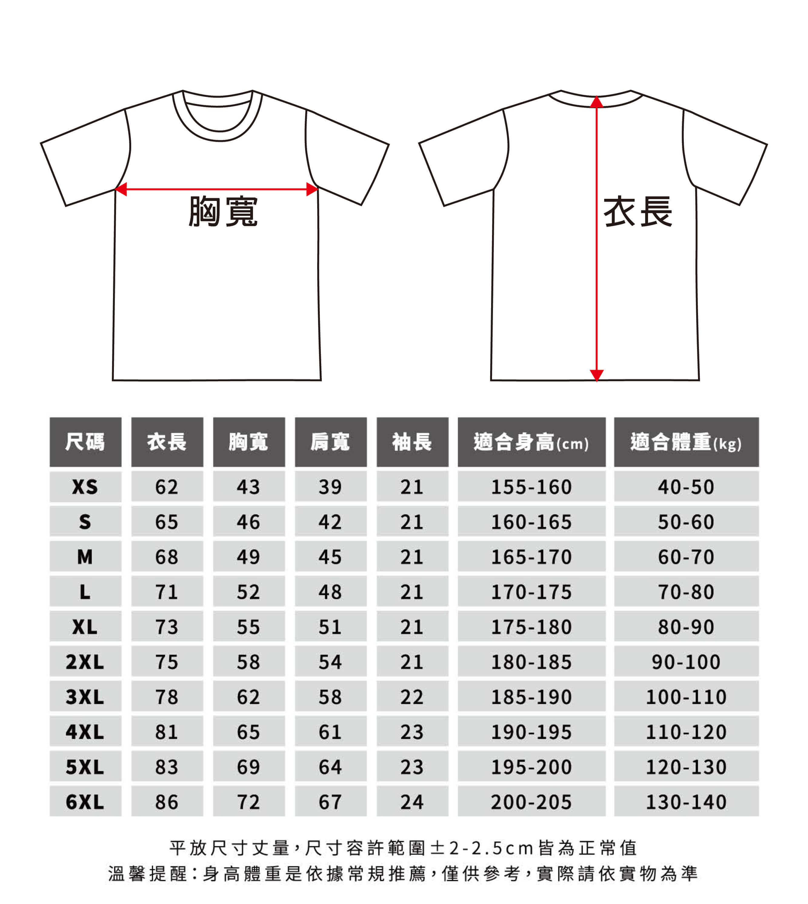 多種尺寸的衣服可以挑選 多種尺寸的衣服可以挑選