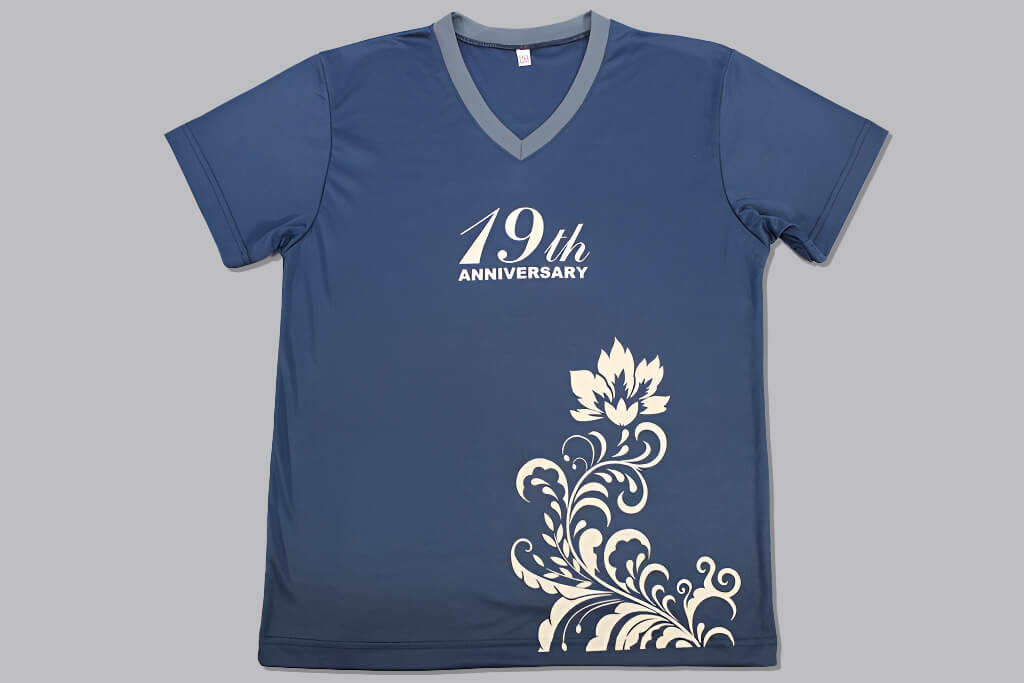 高雄的大統百貨周年慶客製化V領排汗T恤製作 高雄的大統百貨周年慶客製化V領排汗T恤製作