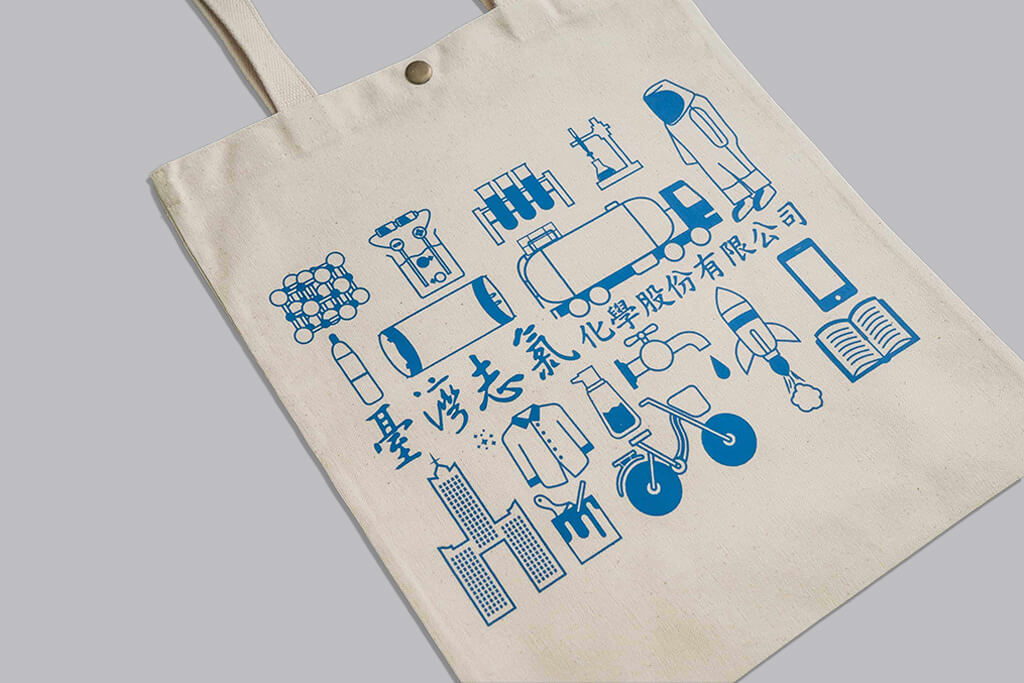 台灣志氯公司紀念提袋-客製化帆布袋 台灣志氯公司紀念提袋-客製化帆布袋
