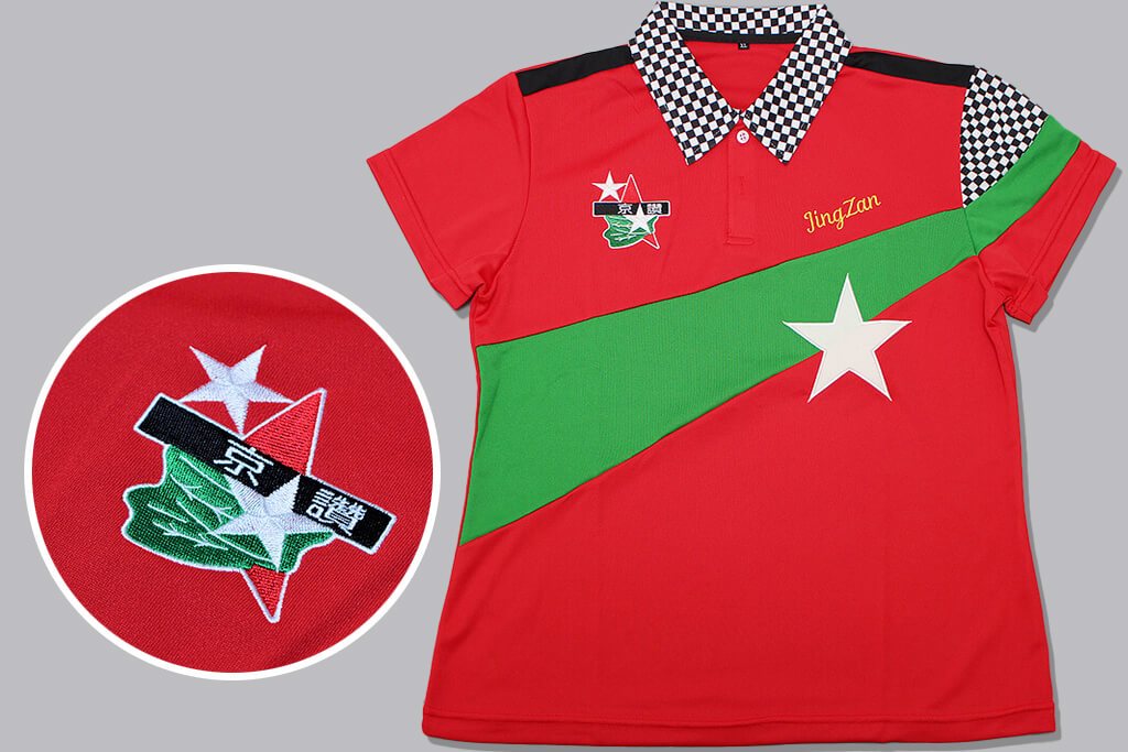 京讚專業檳榔連鎖批發-客製化POLO衫(打版、拼接、刺繡) 京讚專業檳榔連鎖批發-客製化POLO衫(打版、拼接、刺繡)